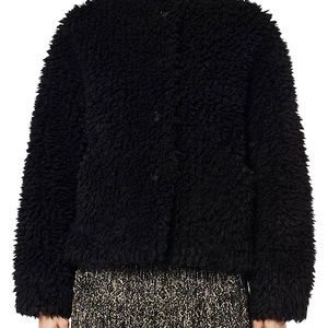 Vanessa Bruno NWT Presley Faux Fur cardigan